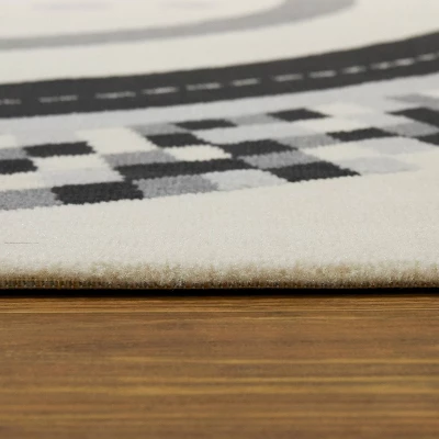 Race Car Track Kids' Rug - Balta Rugs - Image 2