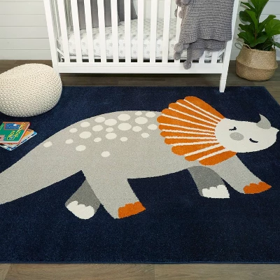 Sarah Color Wave Kids' Rug Blue - Balta Rugs - Image 5