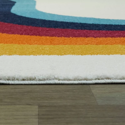 Caroline Abstract Kids' Rug Cream - Balta Rugs - Image 4