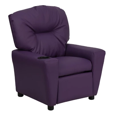 Flash Furniture Contemporary Kids Recliner With Cup Holder - Image 17