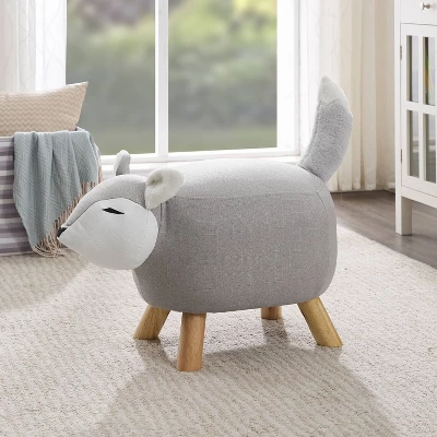 Fifer The Fox Stool Gray - Powell - Image 5