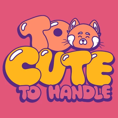 Women's Turning Red Too Cute To Handle Racerback Tank Top