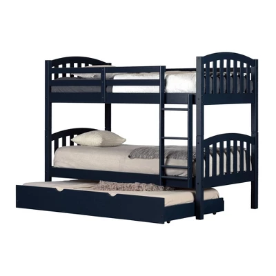 Ulysses Bunk Beds With Trundle Blue - South Shore - Image 12