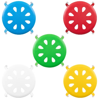 Flash Furniture Plastic Nesting Stack Stools, 11.5"Height (5 Pack) - Image 7