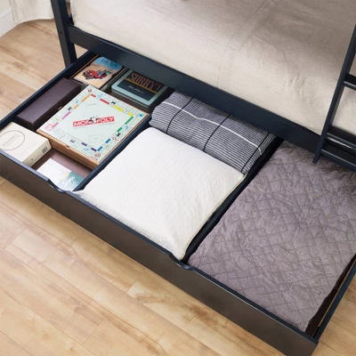 Ulysses Bunk Beds With Trundle Blue - South Shore - Image 4