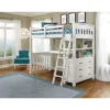 Twin Highlands Loft Bed White - Hillsdale Furniture