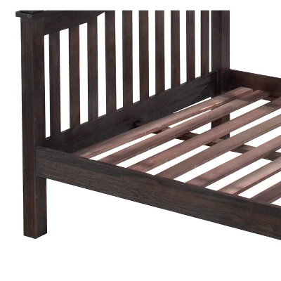 Full Highlands Harper Panel Bed Espresso - Hillsdale Furniture