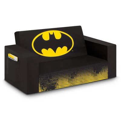 Delta Children Kids' Batman Cozee 2-in-1 Convertible Flip-Out Sofa - Image 3