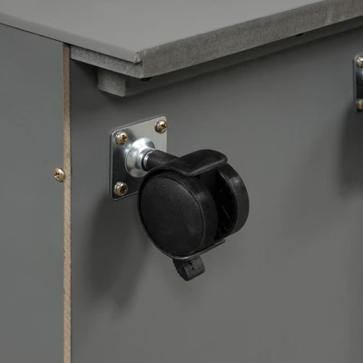 Twin Over Full Loft Bed With Cabinet - ModernLuxe - Image 8