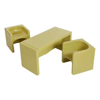 ECR4Kids Tri-Me Table & Chairs, Chair Set - Image 17