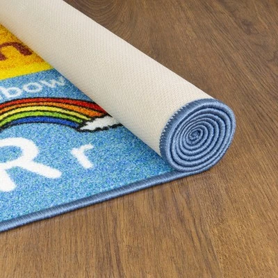 KC CUBS Boy & Girl Kids ABC Alphabet W/ Animals & Sounds Educational Learning & Fun Game Play Nursery Bedroom Classroom Rug Carpet - Image 9