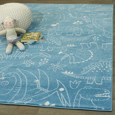 Parker Dinosaur Kids' Rug - Balta Rugs