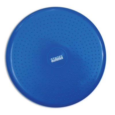 Stages Learning Materials Sensory Builder Active Attention Chair Cushion, Blue + Hand Pump - Image 3