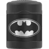 Thermos 10 Oz. Kid's Funtainer Batman Stainless Steel Food Jar - Silver/Black