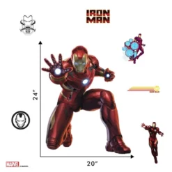Iron Man Wall Decal - Decalcomania