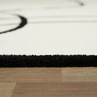 Cajal Abstract Kids' Area Rug White - Balta Rugs - Image 4