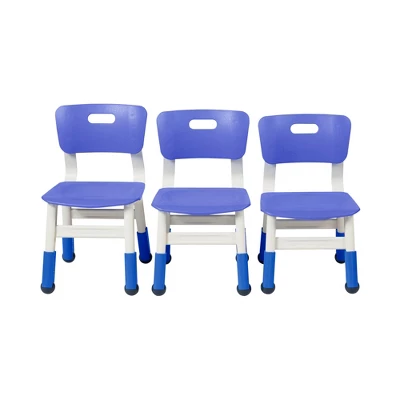 ECR4Kids Resin Classroom Chairs, Indoor Kids Seating With Adjustable Seat Height (2-Pack) - Image 7
