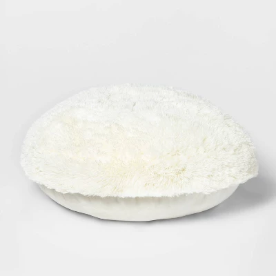 Faux Fur Floor Kids' Pillow Cream - Pillowfort™