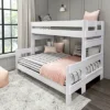 Max & Lily Farmhouse Twin XL Over Queen Bunk Bed