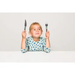 BergHOFF 3Pc Children's Swipswap Flatware Set, 18/10 Stainless Steel