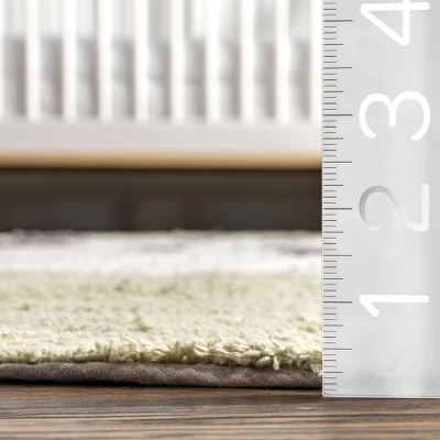 NuLOOM Lumi Tiger Kids Machine Washable Area Rug - Image 2