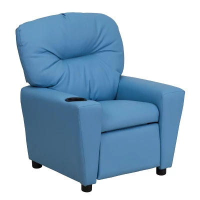 Flash Furniture Contemporary Kids Recliner With Cup Holder - Image 19