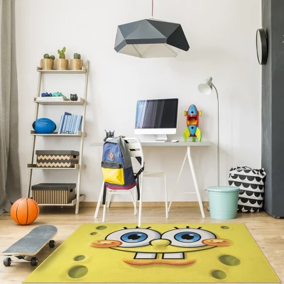 Nickelodeon SpongeBob Square Pants 5'x7' Rug Yellow - Image 2