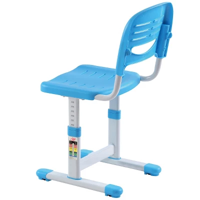 Costway Height Adjustable Children's Desk Chair Set Multifunctional Study Drawing - Image 9