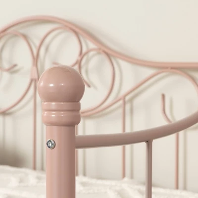 Summer Breeze Metal Daybed Pink - South Shore - Image 3