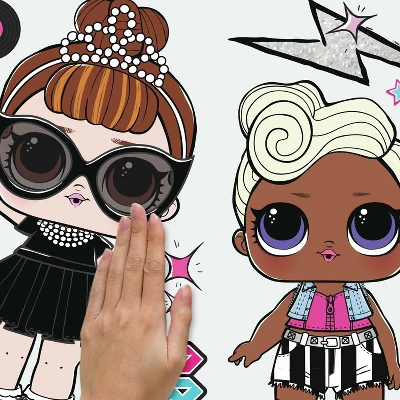 Lol Surprise Rock Star Peel And Stick Wall Decal - RoomMates - Image 4