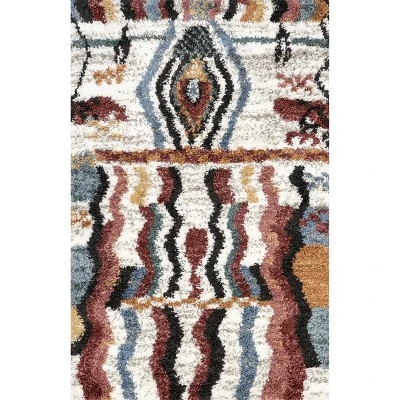 NuLOOM Henley ZigZag Kids Shag Area Rug - Image 10