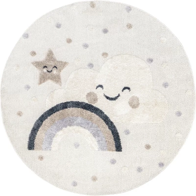 Catlin Sweet Dreams High/Low Kids Area Rug - Image 11