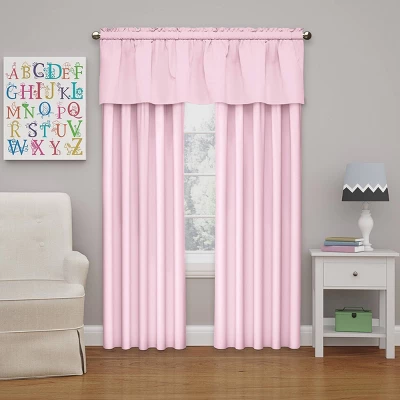 Microfiber Blackout Window Valance Pink Dogwood (18"x42") - Eclipse My Scene - Image 3
