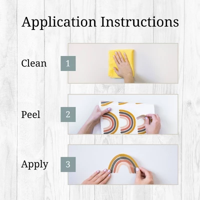 Neutral Rainbows Wall Decor - Decalcomania - Image 7