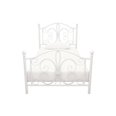 Twin Kids' Bombay Metal Bed White - Room & Joy - Image 7
