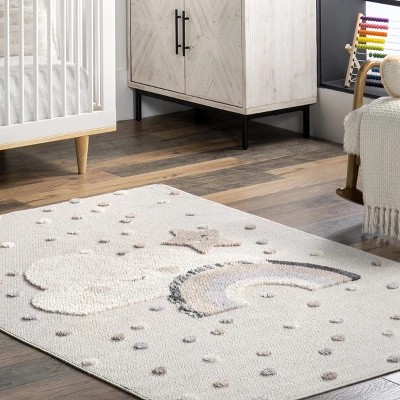 Catlin Sweet Dreams High/Low Kids Area Rug - Image 8