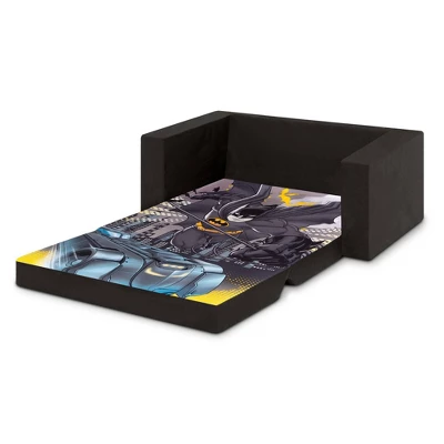 Delta Children Kids' Batman Cozee 2-in-1 Convertible Flip-Out Sofa - Image 6