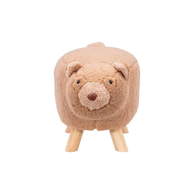 Theodore Teddy Bear Stool Light Brown - Powell - Image 2