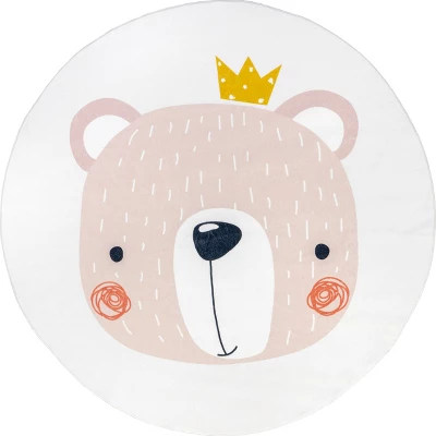 NuLOOM Nesta Queen Bear Machine Washable Kids Area Rug - Image 9