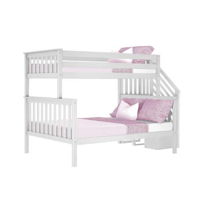 Max & Lily Twin Over Full Staircase Bunk Bed - Image 6