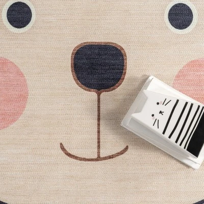 NuLOOM Samantha Kitten Kids Machine Washable Area Rug - Image 5