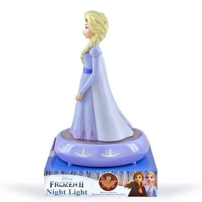 Frozen 2 Elsa LED Nightlight Purple - Image 2