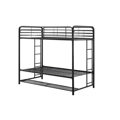 Twin Betony Bunk Bed With Storage Bins Black - Room & Joy - Image 8