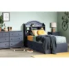 Summer Breeze 1 Drawer Nightstand Blueberry - South Shore