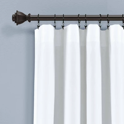 52"x84" Kids' Make A Wish Space Star Ombre Window Curtain Panels Navy/White Set - Lush Décor