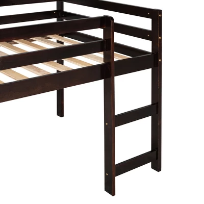 Twin Size Loft Bed With Slide - ModernLuxe - Image 8