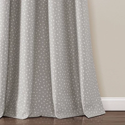 Kids' Pixie Fox Geo Blackout Single Window Curtain Panel - Lush Décor - Image 3