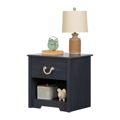 Navali 1-Drawer Nightstand Blueberry - South Shore - Image 2