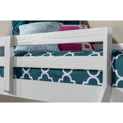 Twin Highlands Loft Bed With Desk, Chair And Hanging Nightstand White - Hillsdale Furniture - Image 6