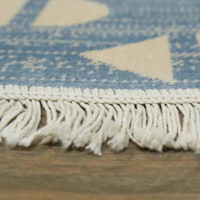 Konrad Geometric Flatweave Kids' Rug - Balta Rugs - Image 4